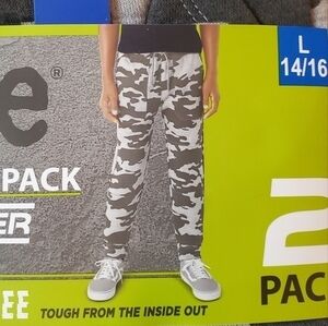 NWT Lee Youth 2 Pack Jogger with Rugged Knee